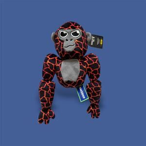 Makeship Gorilla Tag Lava Monke Plush Limited Edition Tagged Monke Plushie NWT